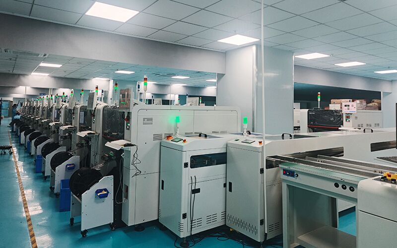 Xinqi Optoelectronic Technology (Hefei) Co., Ltd. manufacturer production line