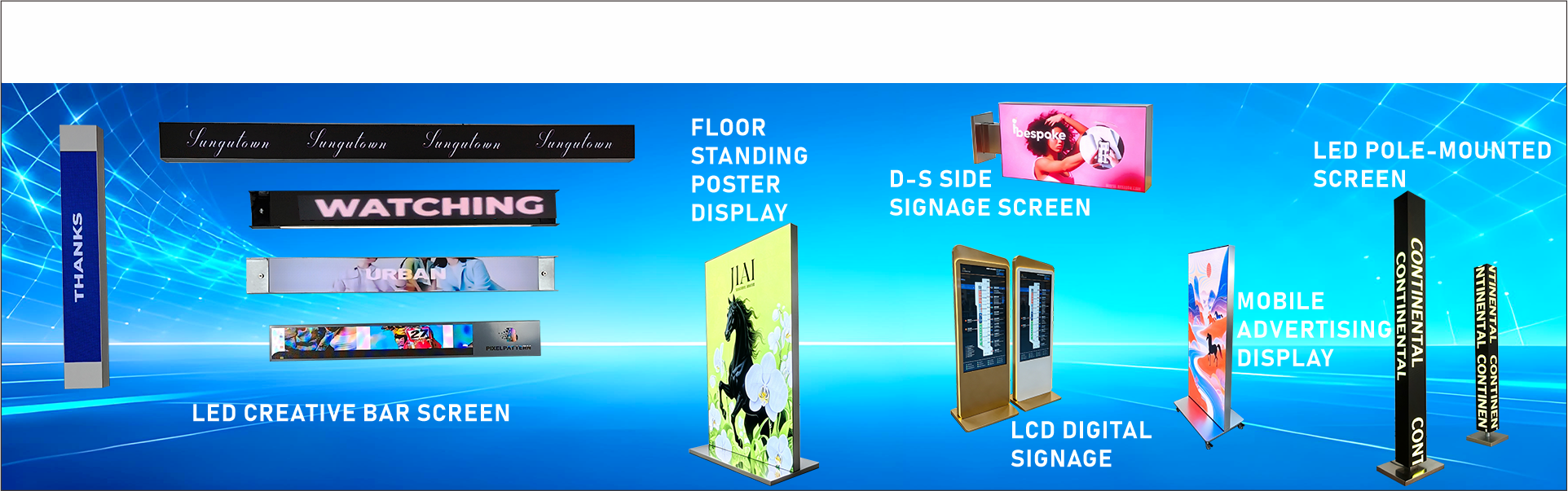 quality Double Sided LED Screen factory