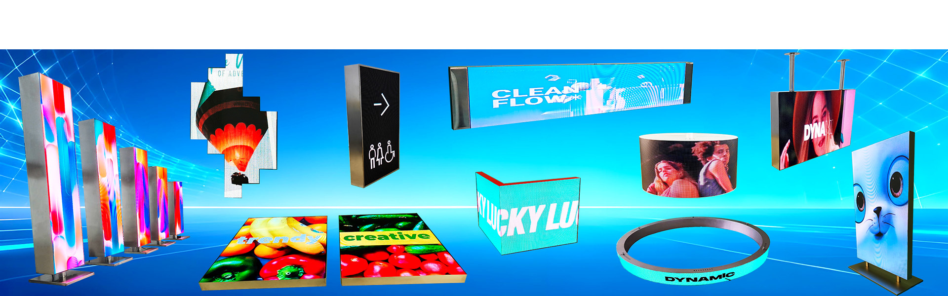 quality Double Sided LED Screen factory